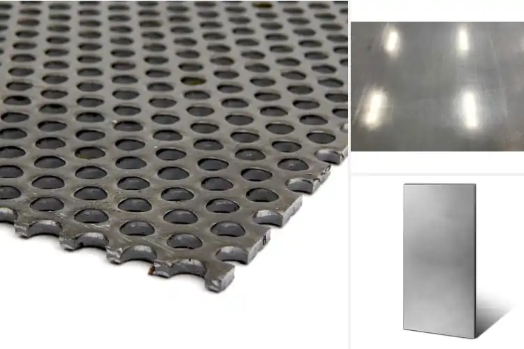 Detailed view of Best 0.125 Inch Center Steel Sheets