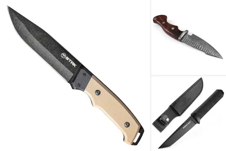 Detailed view of Best 10 Inch Fixed Blade Knife For Outdoor