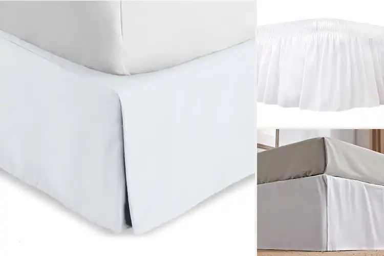 Detailed view of Best 15 Inch Drop Queen Bed Skirt