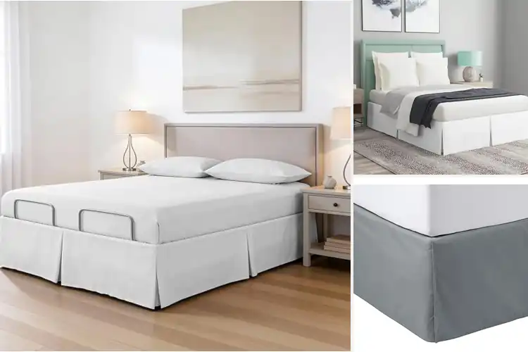Detailed view of Best Bed Skirt For Adjustable Beds