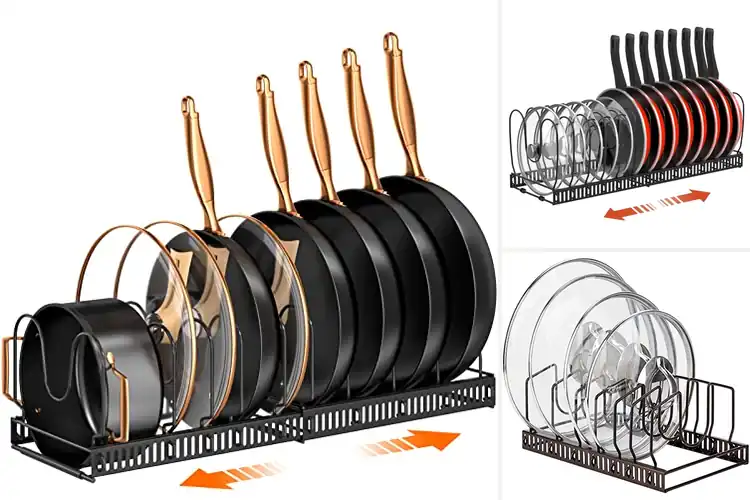 Detailed view of Best Cabinet Lid Organizers