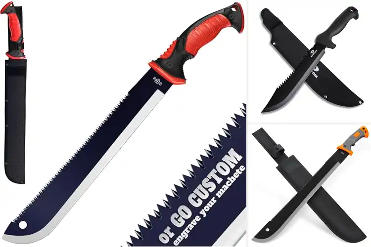 Detailed view of Best Camping Machete
