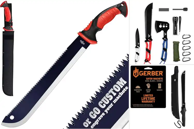 Detailed view of Best Camping Machetes