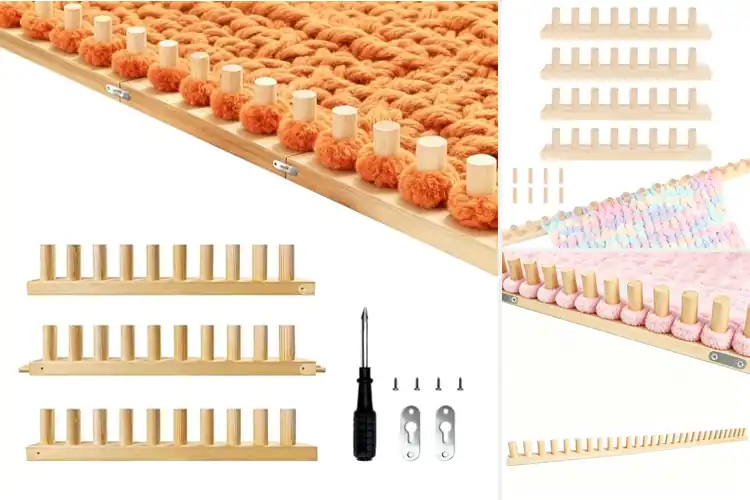 Detailed view of Best Chunky Blanket Looms: Top 10 Picks for Cozy Crafting