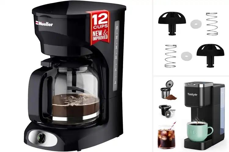 Detailed view of Best Coffee Machine Components