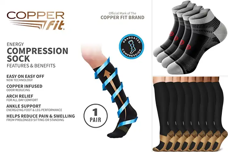 Detailed view of Best Compression Fit Socks