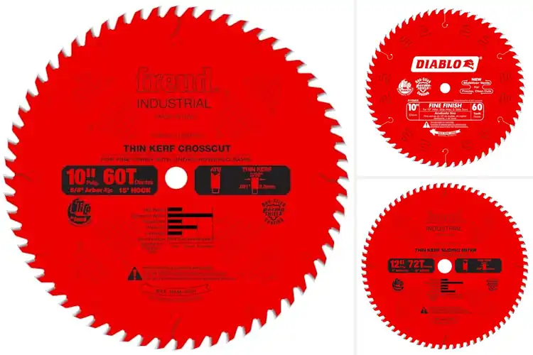 Detailed view of Best Crosscut Saw Blades for Smooth, Clean Cuts