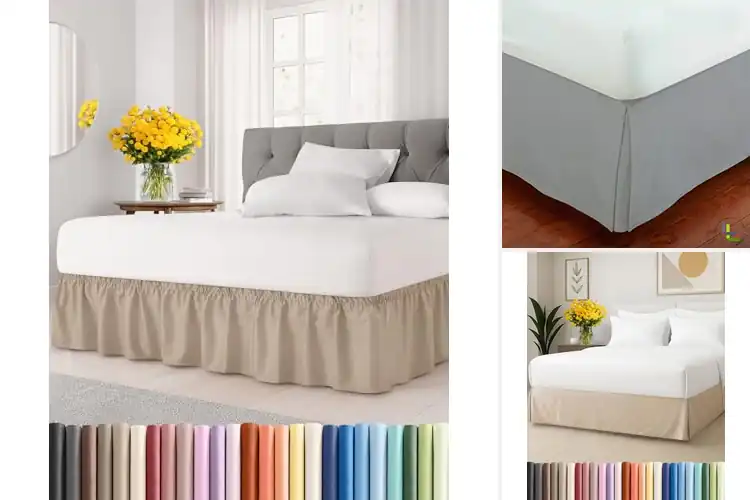 Detailed view of Best Easy Care Machine Wash Bed Skirt