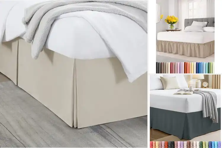 Detailed view of Best Easy Care Machine Washable Bed Skirt