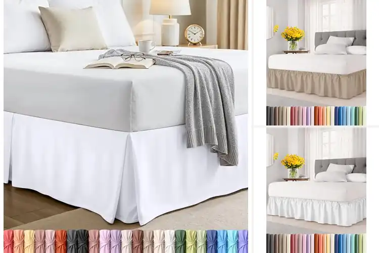 Detailed view of Best Easy Fit Bed Skirt
