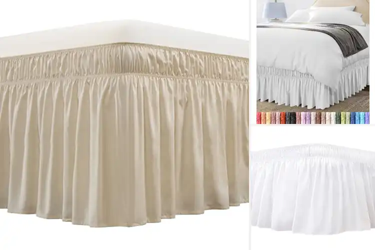 Detailed view of Best Elastic Wrap Bed Skirt
