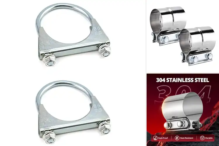 Detailed view of Best Exhaust Clamps