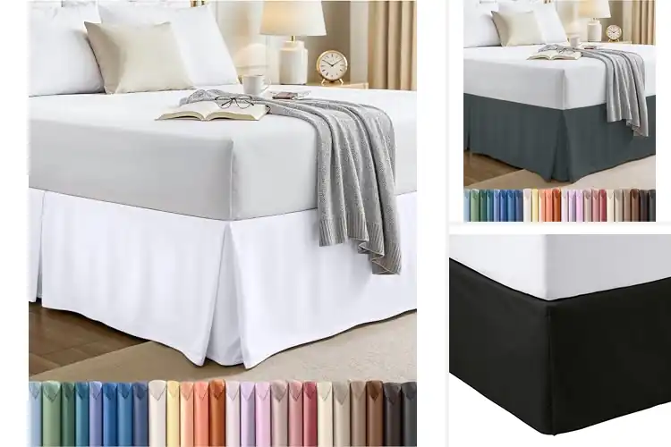Detailed view of Best Fit Queen Bed Skirts