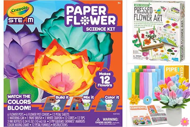 Detailed view of Best Flower Craft Kits : Bloom Your Creativity