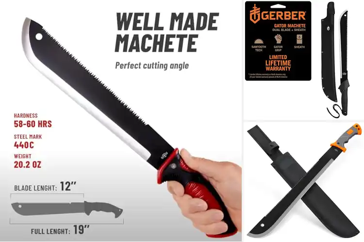 Detailed view of Best Gardening Machetes