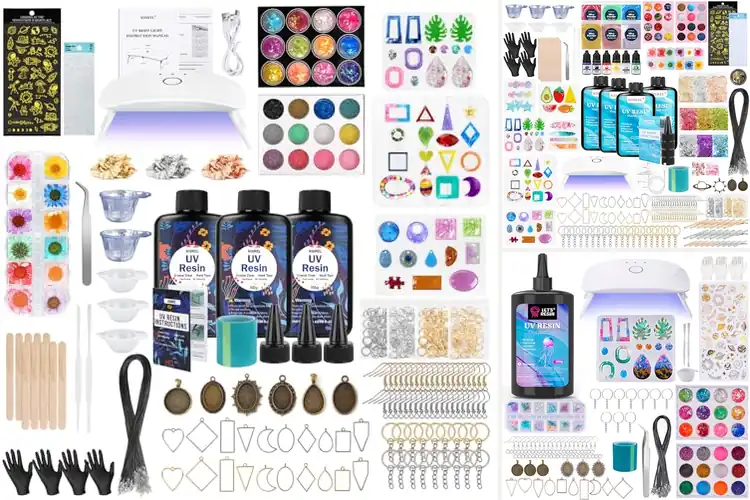 Detailed view of Best Handmade Resin Jewelry Kit For Beginners
