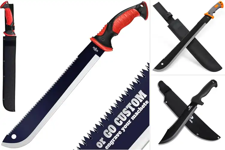 Detailed view of Best Heavy Duty Machete For Camping