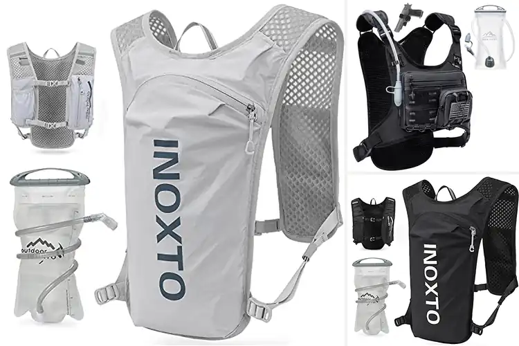 Detailed view of Best Hiking Running Hydration Vest