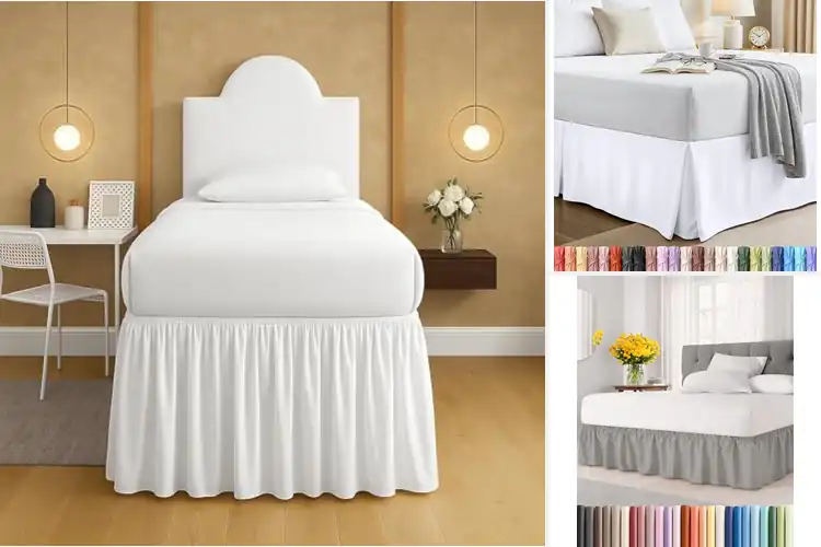 Detailed view of Best Home Essentials Bed Skirts