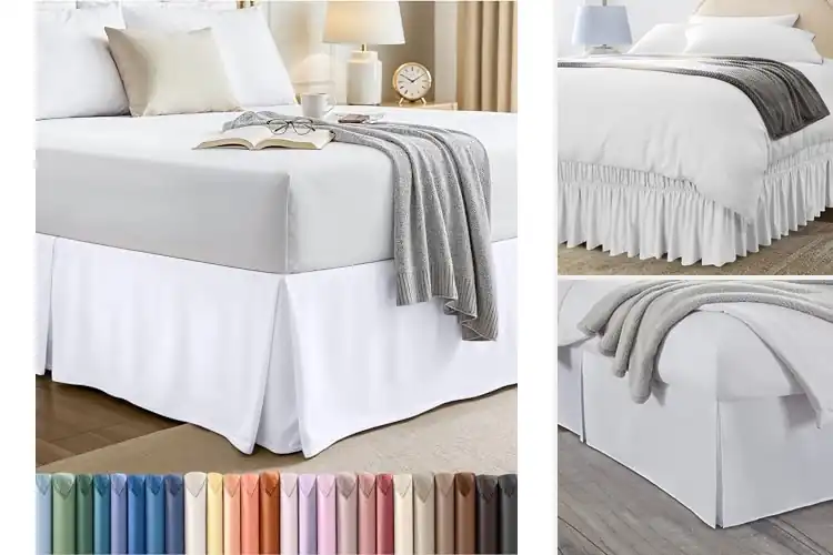 Detailed view of Best Hotel Quality Bed Skirt