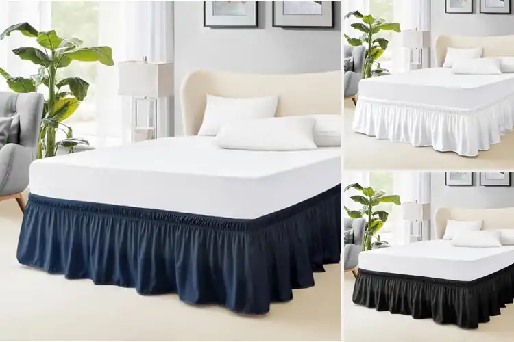 Detailed view of Best Hotel Quality Dust Ruffle Queen Bed