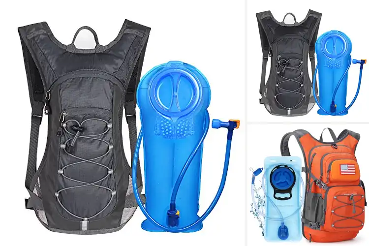 Detailed view of Best Hydration Backpack With 2L Bladder