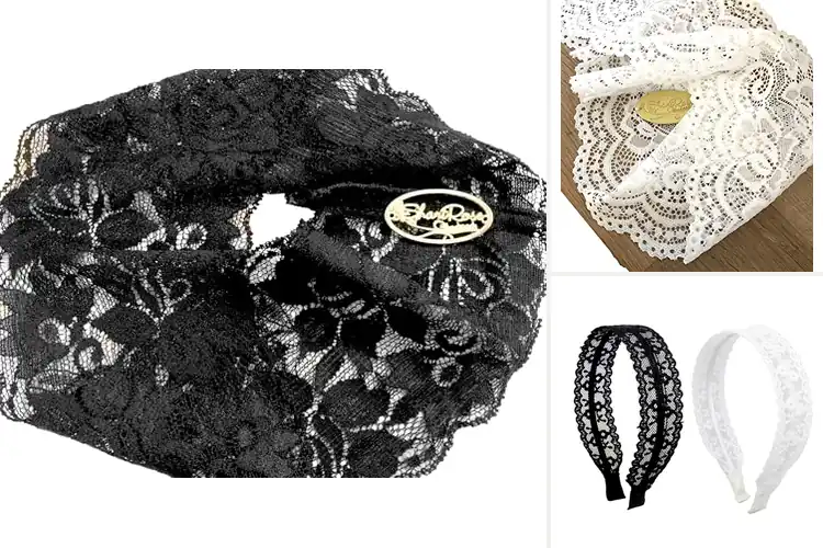 Detailed view of Best Lace Headband: Effortless Elegance & Comfort