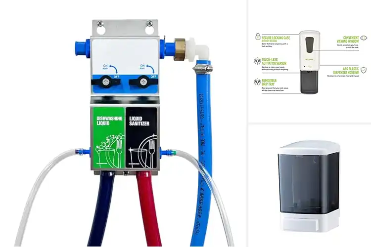 Detailed view of Best Liquid Sanitizer Dispensers for Easy, Clean Use