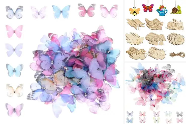 Detailed view of Best Materials for Butterfly Crafts