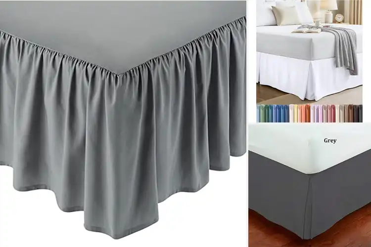 Detailed view of Best Microfiber Bed Skirt For Softness