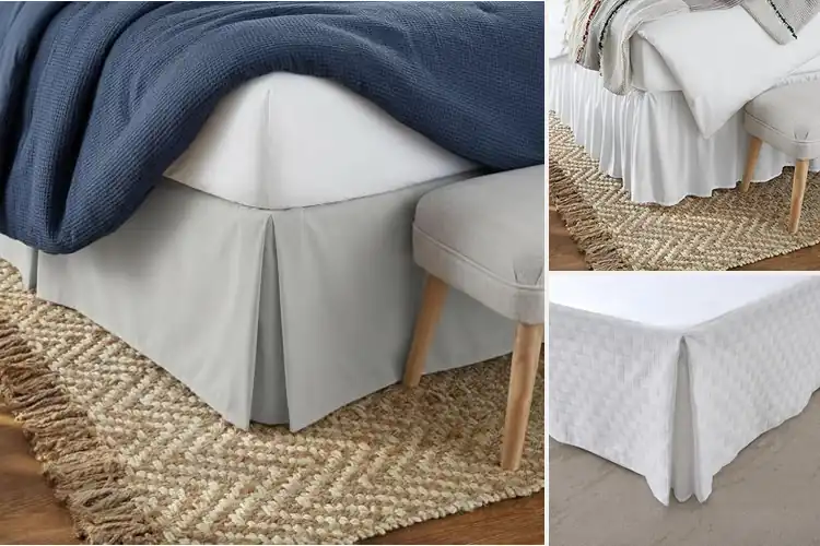 Detailed view of Best Microfiber Bed Skirt Soft Breathable