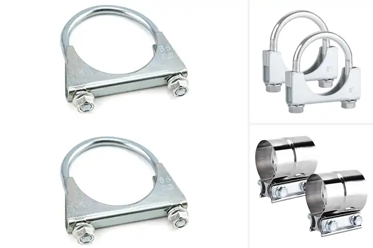 Detailed view of Best Muffler Clamps