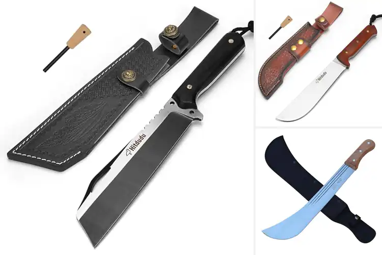 Detailed view of Best Multi Purpose Machete Kit