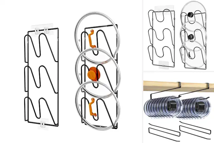Detailed view of Best No Drill Lid Organizers