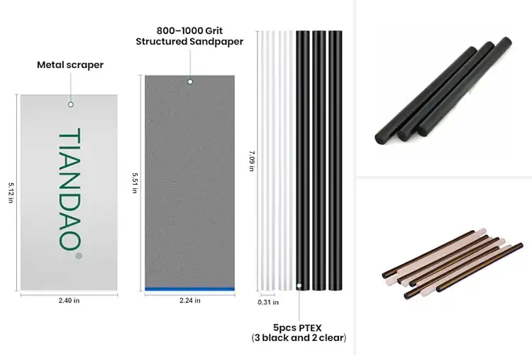 Detailed view of Best P-Tex Repair Rods