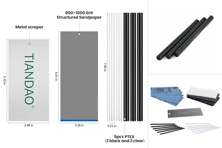 Detailed view of Best P-Tex Rods For Snowboard Base Repair