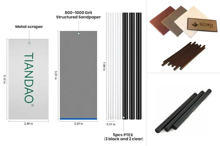 Detailed view of Best P-Tex Rods For Snowboard Base Repairs