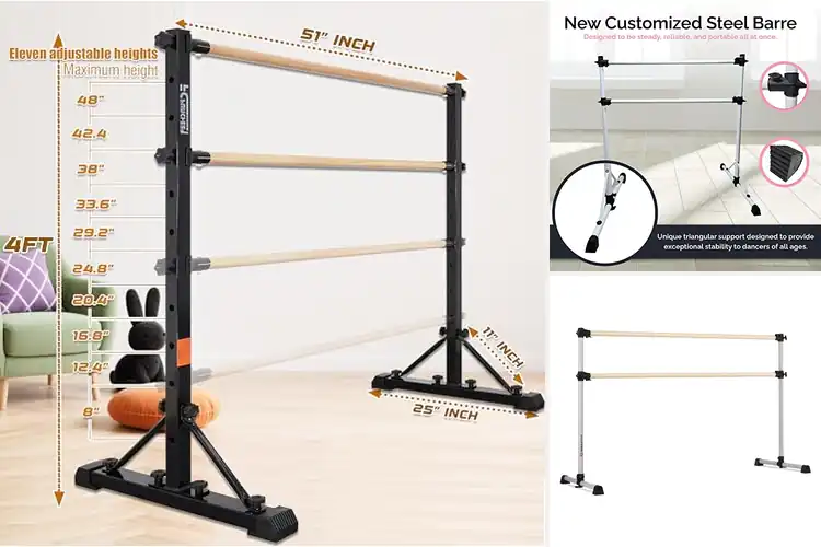 Detailed view of Best Portable Ballet Barres