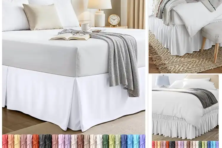 Detailed view of Best Queen Size Bed Skirt