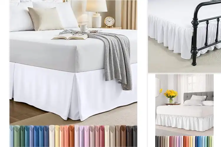 Detailed view of Best Queen Size Dust Ruffle For Beds