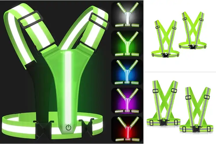 Detailed view of Best Reflective Running Vests