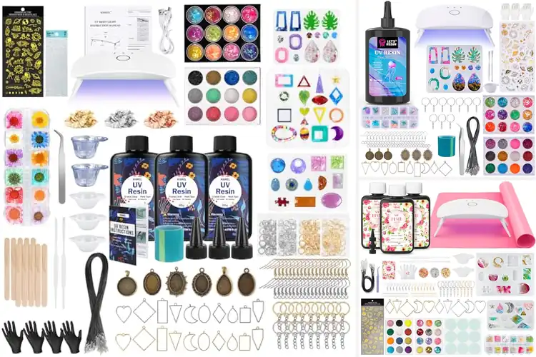 Detailed view of Best Resin Jewelry Making Starters: 10 Effortless DIY Kits