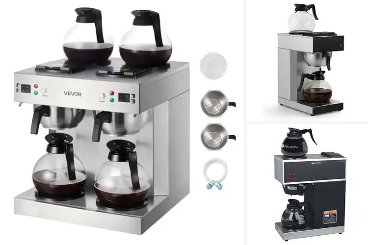 Detailed view of Best Restaurant Coffee Machine Components