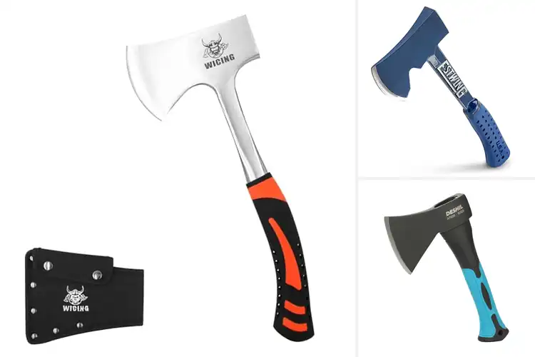 Detailed view of Best Shock Reduction Hatchets