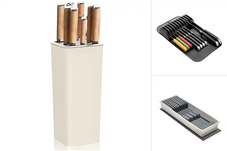 Detailed view of Best Space-Saving Knife Organizers