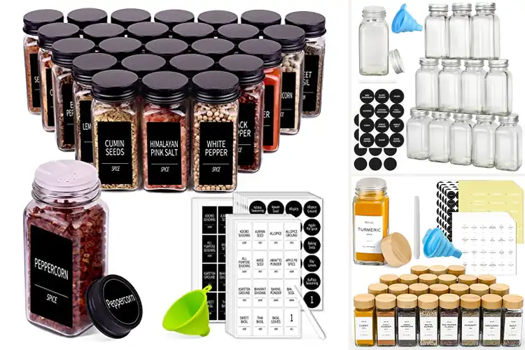 Detailed view of Best Spice Jars: Top 10 Picks for a Fresh & Tidy Kitchen