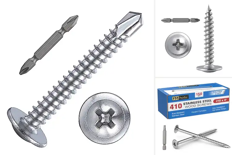 Detailed view of Best Stainless Steel 410 Durable Screws
