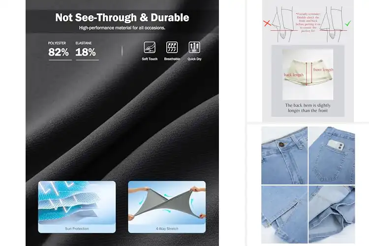 Detailed view of Best Summer Skorts