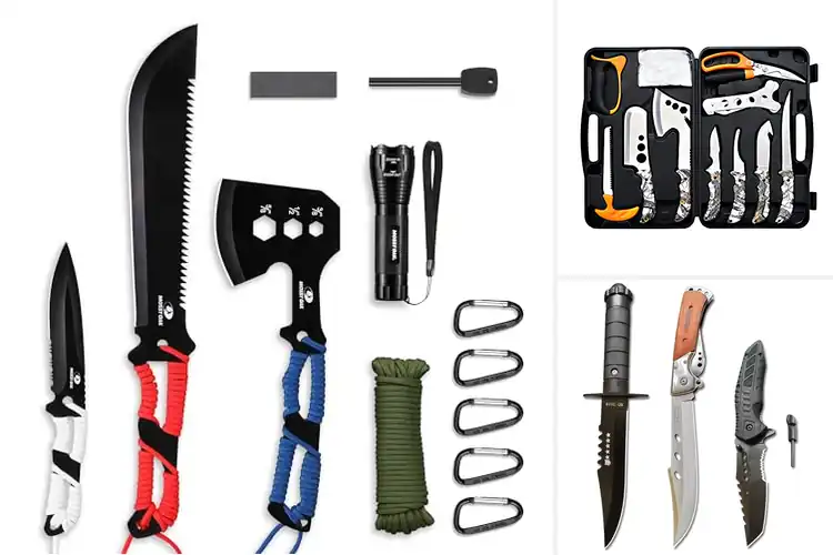 Detailed view of Best Survival Knife Sets