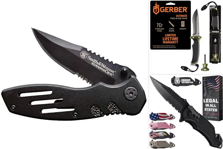 Detailed view of Best Survival Knives for Emergencies